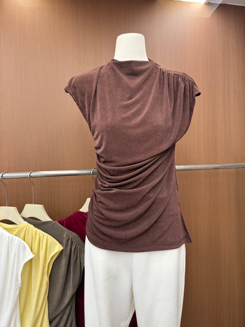 Turtle Neck fitted Top